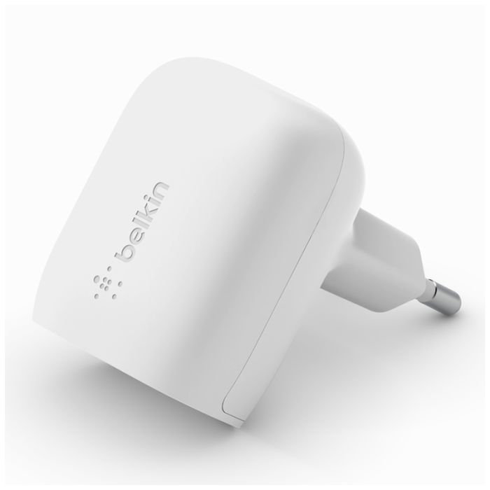 Chargeur BELKIN Boost Charge 20W PD USB-C - Blanc