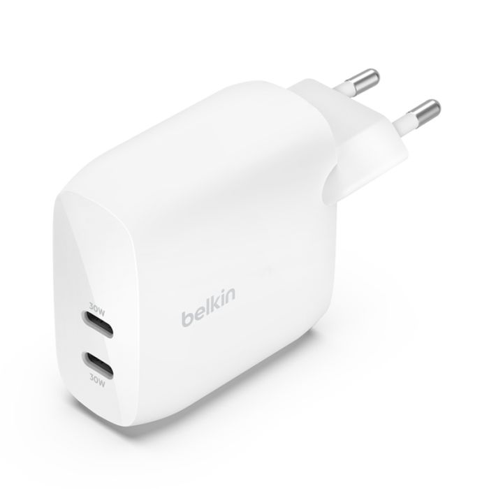 Chargeur BELKIN Boost Charge Pro 60W PD PPS USB-C - Blanc