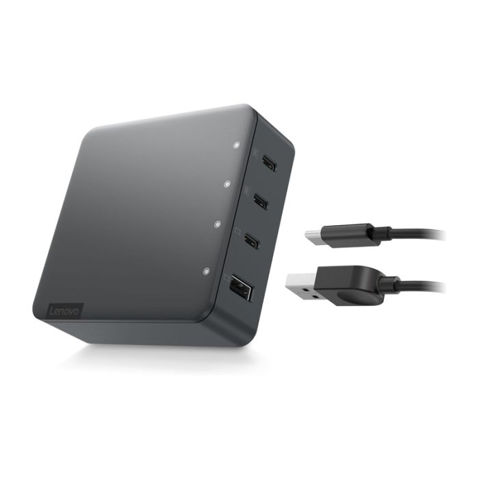 Chargeur LENOVO Go Multi-Port 130 watts - Noir 