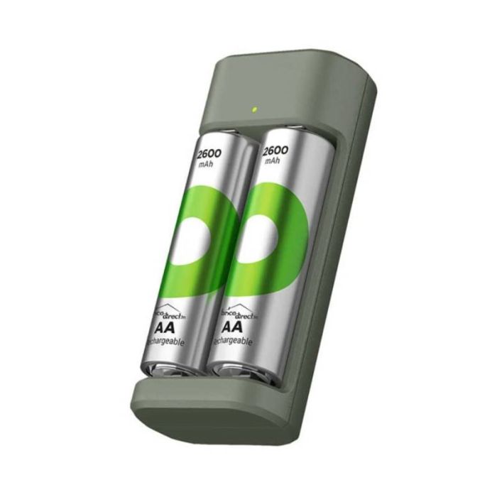 Chargeur 2 Piles AA,AAA GP 2100 mAh - 1.5V (4891199213199)