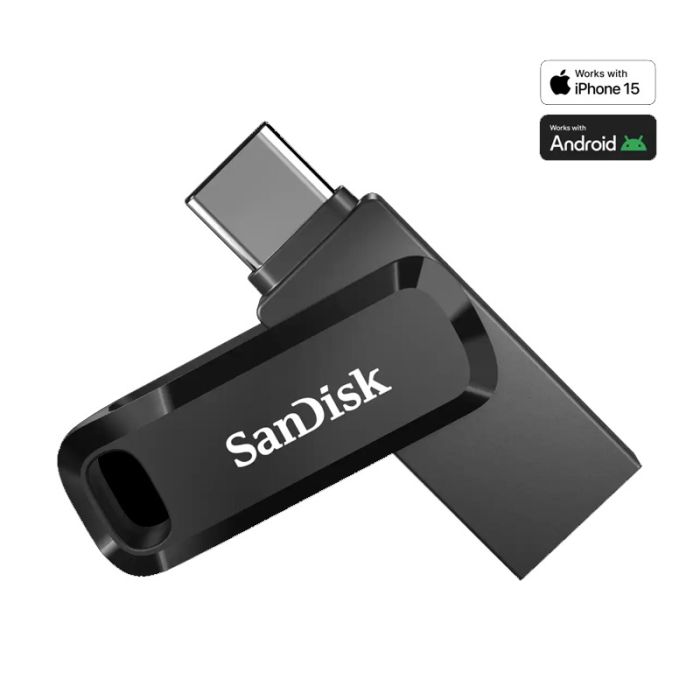 Clé USB SANDISK Ultra Dual Drive 32Go USB Type-C - Noir