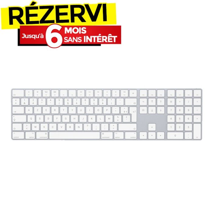 Clavier APPLE Magique Avec Pavé Numérique - Français