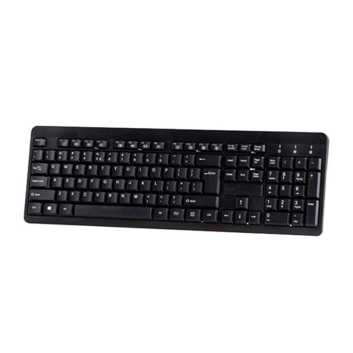 Clavier Filaire HAVIT KB2006 Multimédia - Noir