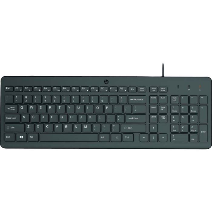 Clavier Filaire HP 150 USB - Noir (664R5AA)