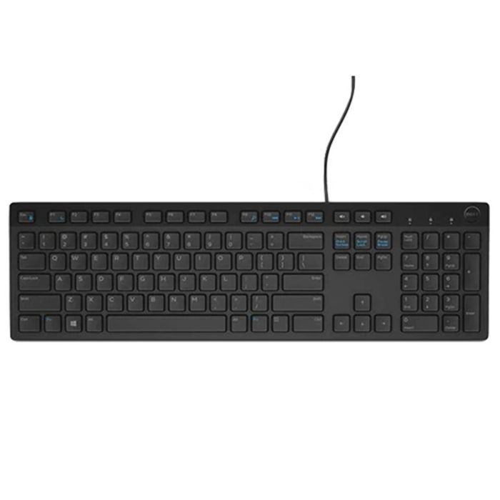 Clavier Filaire Multimédia DELL KB216 QWERTY - Noir