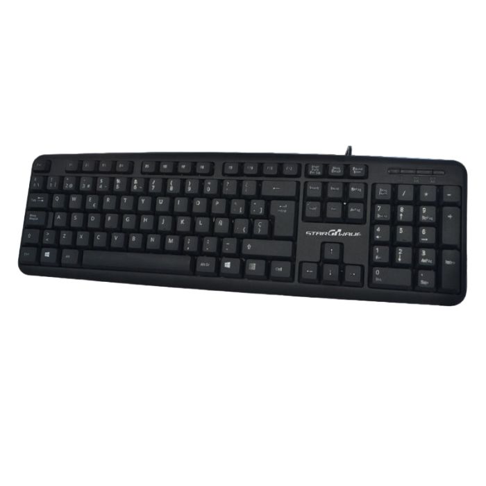 Clavier Filaire STAR WAVE KB1014 AZERTY - Noir