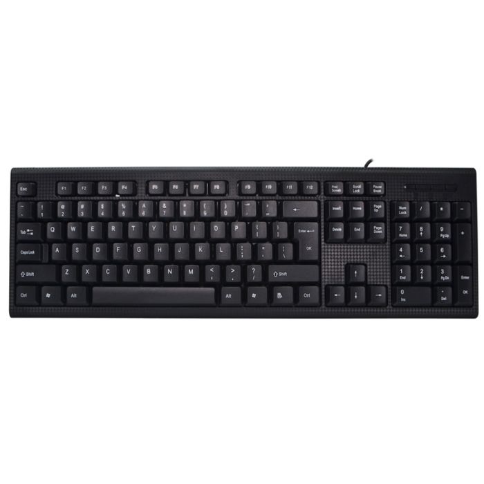 Clavier Filaire STAR WAVE KB1028 AZERTY - Noir