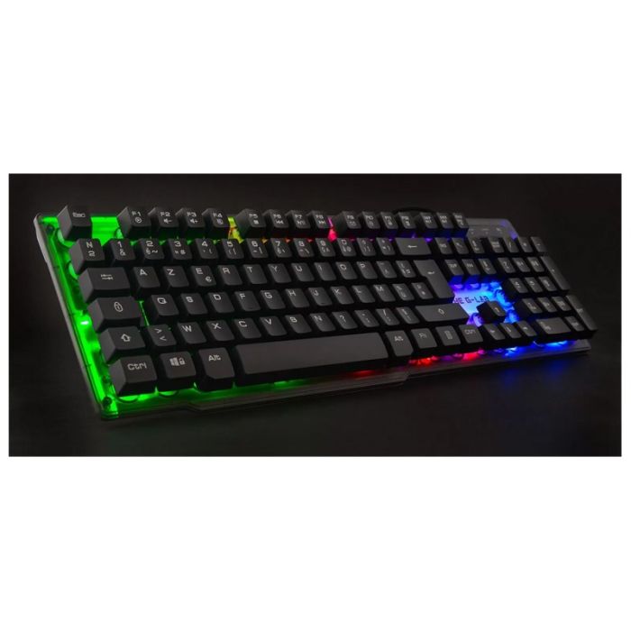 Clavier Gamer Filaire G-LAB KEYZ NEON RGB - Noir