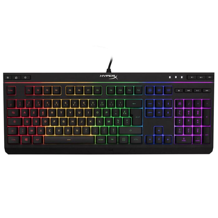 Clavier Gamer Filaire HYPERX Alloy Core RGB AZERTY - Noir 