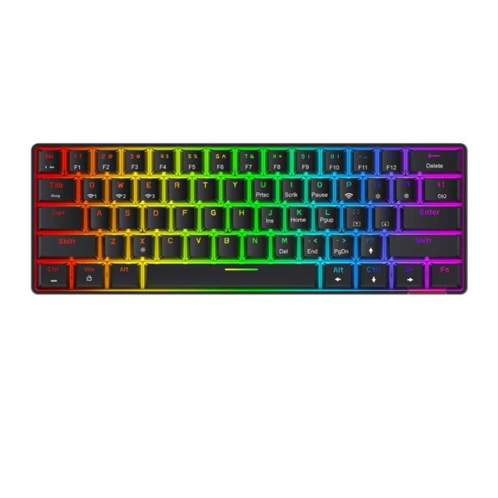 Clavier Gamer Filaire Mécanique HAVIT KB877L RGB - Noir