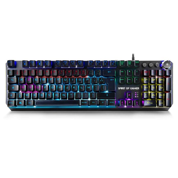 Clavier Gamer Filaire Mécanique SPIRIT OF GAMER Xpert-K400 - Noir