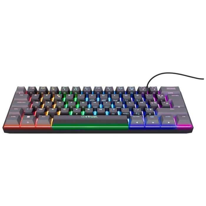 Clavier Gamer Filaire Mécanique TRUST ACIRA GXT867 - Noir