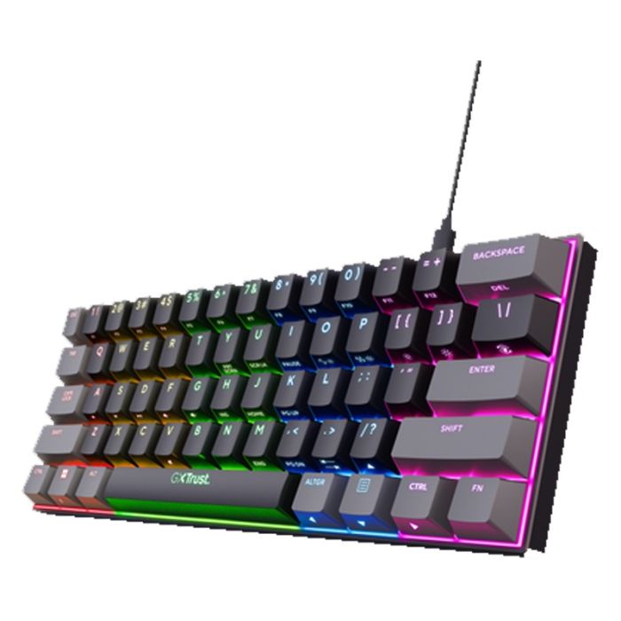 Clavier Gamer Filaire Mécanique TRUST ACIRA GXT867 - Noir