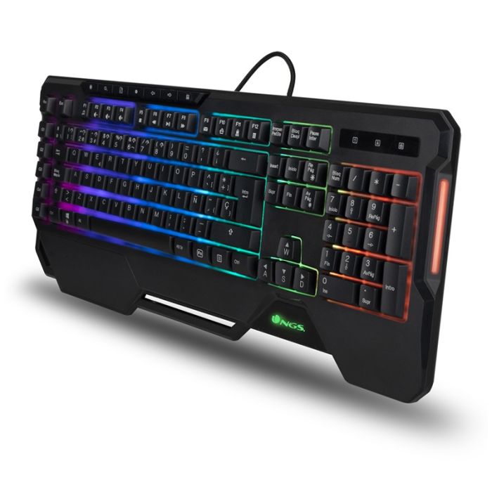 Clavier GAMER Filaire NGS GKX-450 Programmable AZERTY RGB - Noir