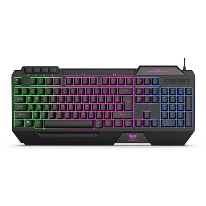 Clavier Gamer Filaire STAR WAVE MK1109 AZERTY RGB - Noir