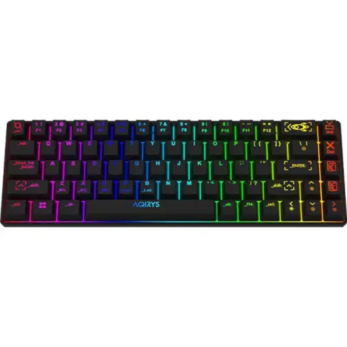 Clavier Gamer Mécanique AQIRYS MIRA 100% Anti-ghosting RGB - Noir