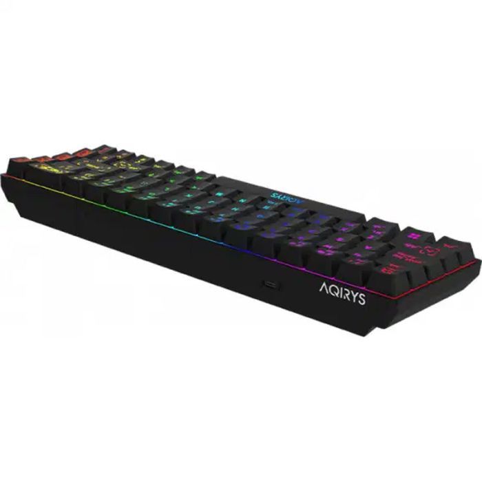 Clavier Gamer Mécanique AQIRYS MIRA 100% Anti-ghosting RGB - Noir