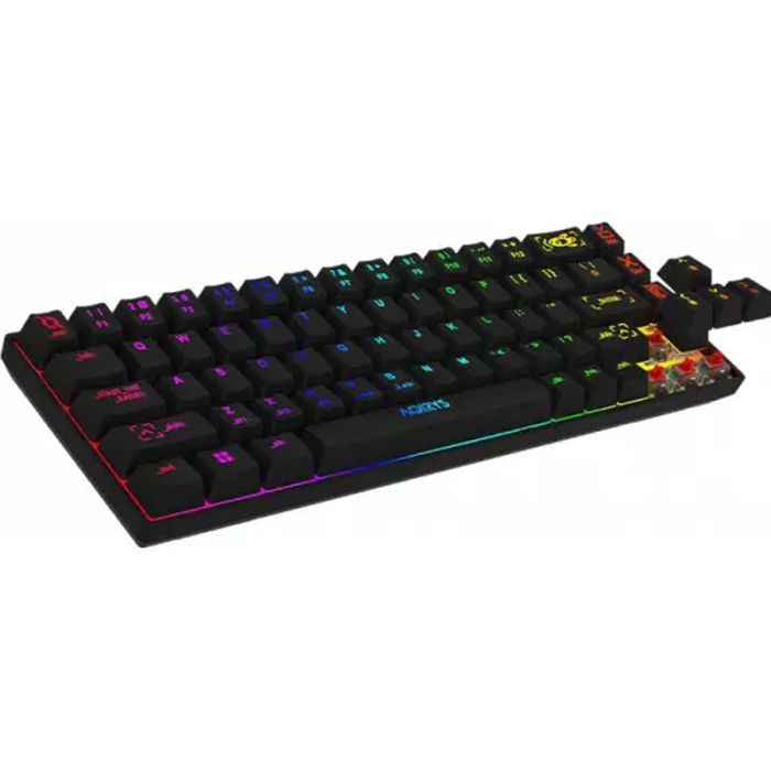 Clavier Gamer Mécanique AQIRYS MIRA 100% Anti-ghosting RGB - Noir