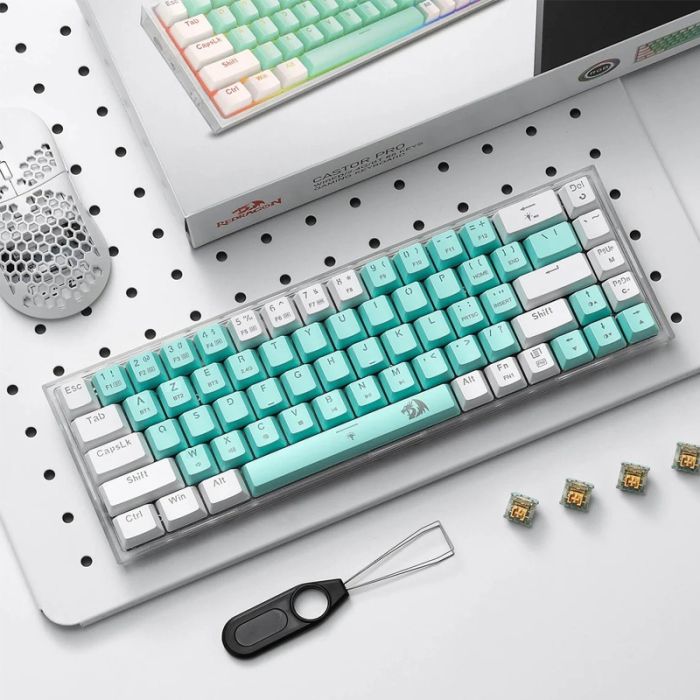 Clavier Gamer Sans Fil REDRAGON Castor K631 PRO RGB