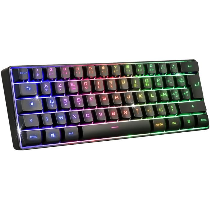 Clavier Gamer Sans Fil SPIRIT OF GAMER Elite-K50 RGB - Noir