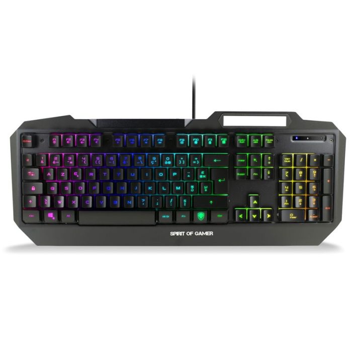 Clavier Gamer Filaire SPIRIT OF GAMER CLA-EK40 Led - Noir