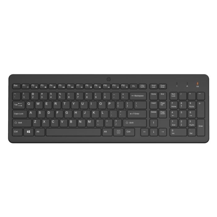 Clavier Sans Fil HP 220 AZERTY Français - Noir (805T2AA)