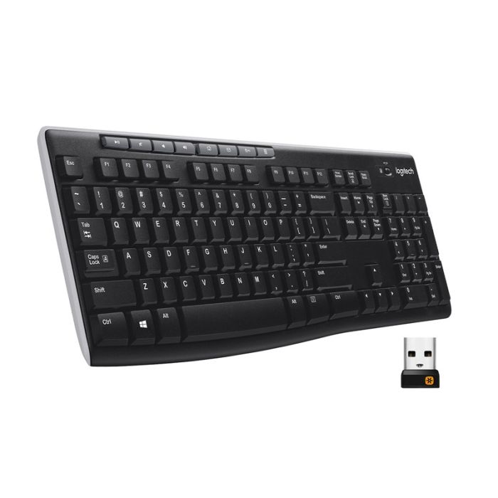 Clavier Sans Fil LOGITECH K270 AZERTY - Noir