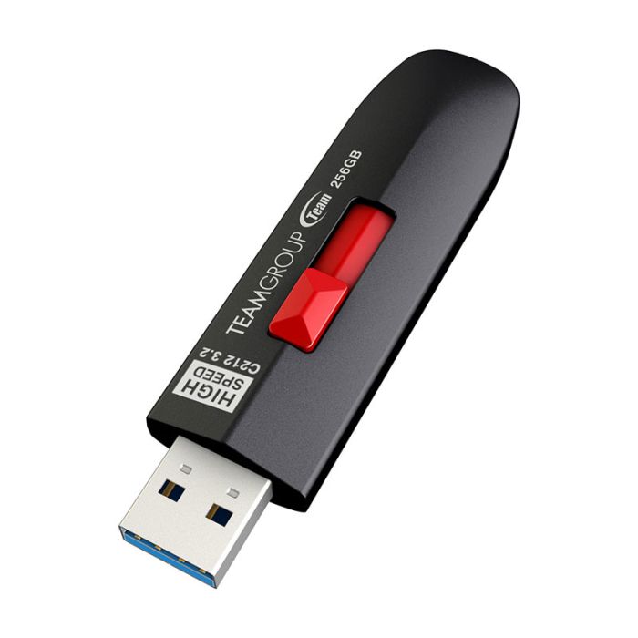 Clé USB TEAM GROUP C212 256Go USB 3.2 - Noir