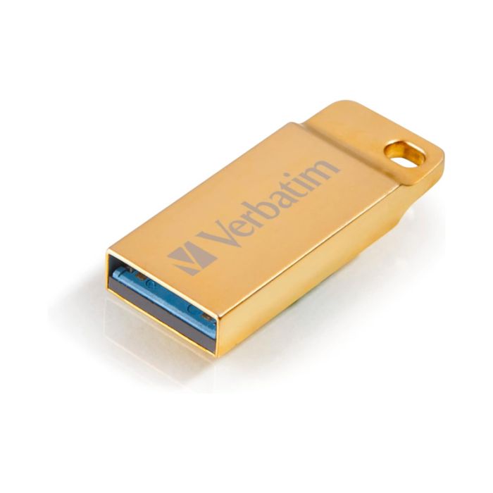 Clé USB VERBATIM Metal Executive 32Go USB 3.2 - Gold  