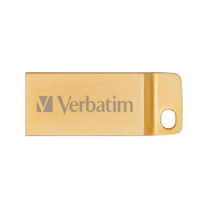 Clé USB VERBATIM Metal Executive 32Go USB 3.2 - Gold  