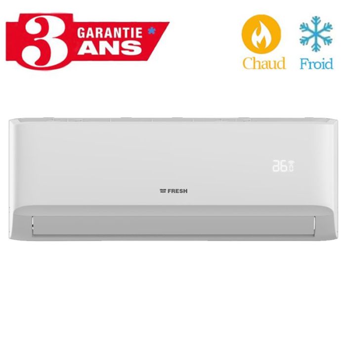 Climatiseur FRESH 12000 BTU Chaud/Froid - Garantie 3ans