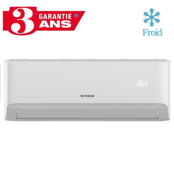 Climatiseur FRESH 12000BTU Froid - Garantie 3ans