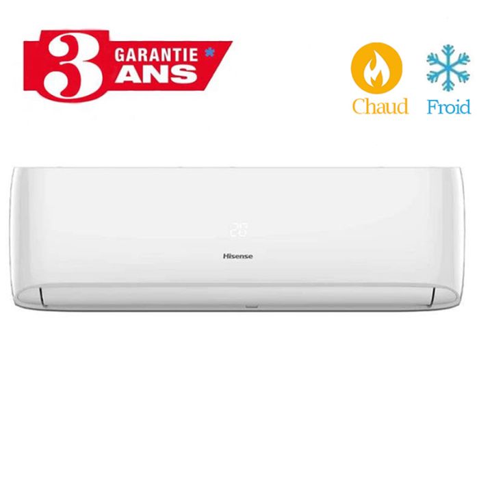 Climatiseur HISENSE 9000BTU Chaud / Froid - Garantie 3ans