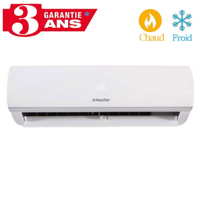 Climatiseur Inverter NEWSTAR 12000 BTU Chaud/Froid - Garantie 3ans