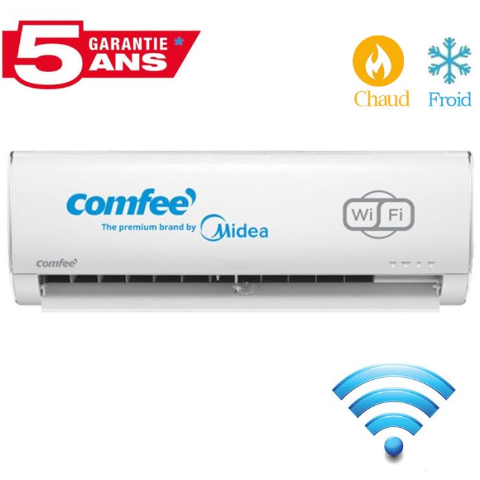 Climatiseur Smart COMFEE 9000 BTU Chaud/Froid - Garantie 5ans