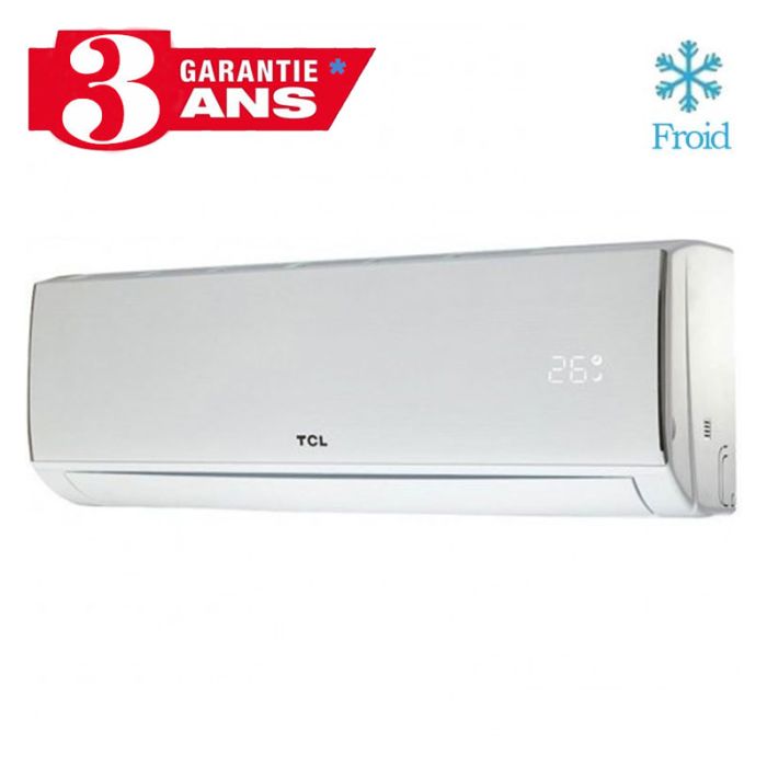 Climatiseur TCL 9000 BTU Froid - Garantie 3 ans