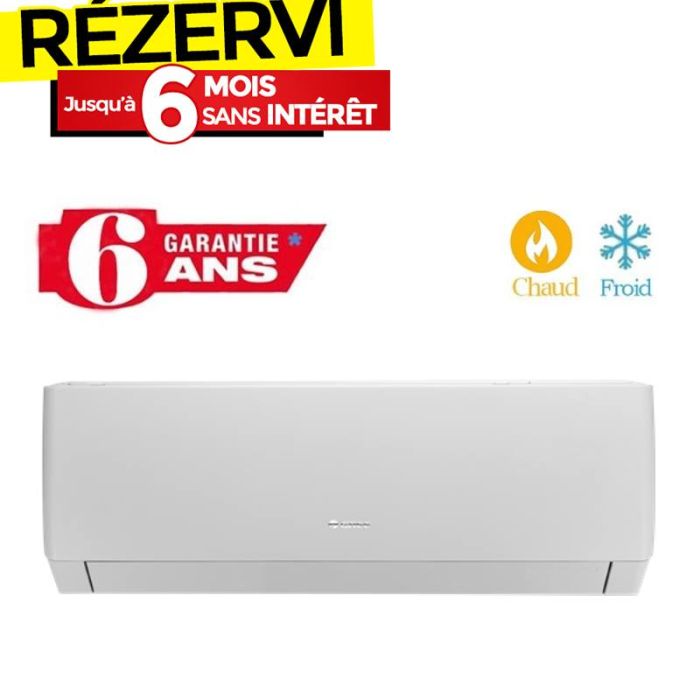 Climatiseur  GREE Tropicalisé 24000BTU Chaud/Froid - Garantie 3ans 