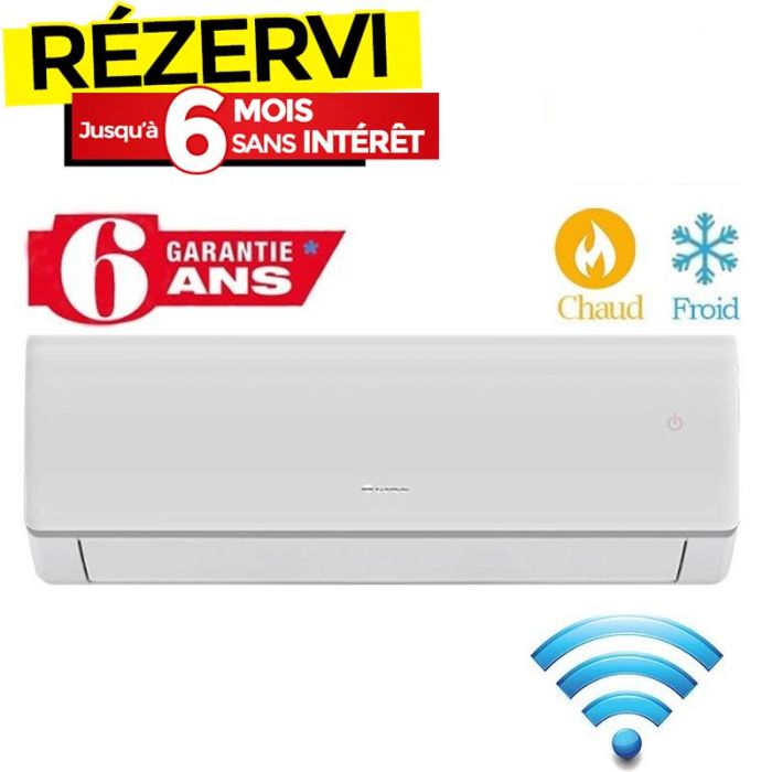 Climatiseur Inverter GREE Tropicalisé 12000BTU Smart Chaud/Froid
