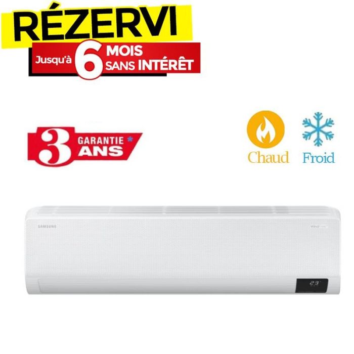 Climatiseur Inverter SAMSUNG 18000BTU WindFree Chaud/Froid Wifi