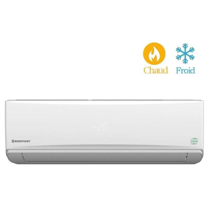 Climatiseur Inverter WESTPOINT 12000 BTU Chaud Froid - Garantie 7ans