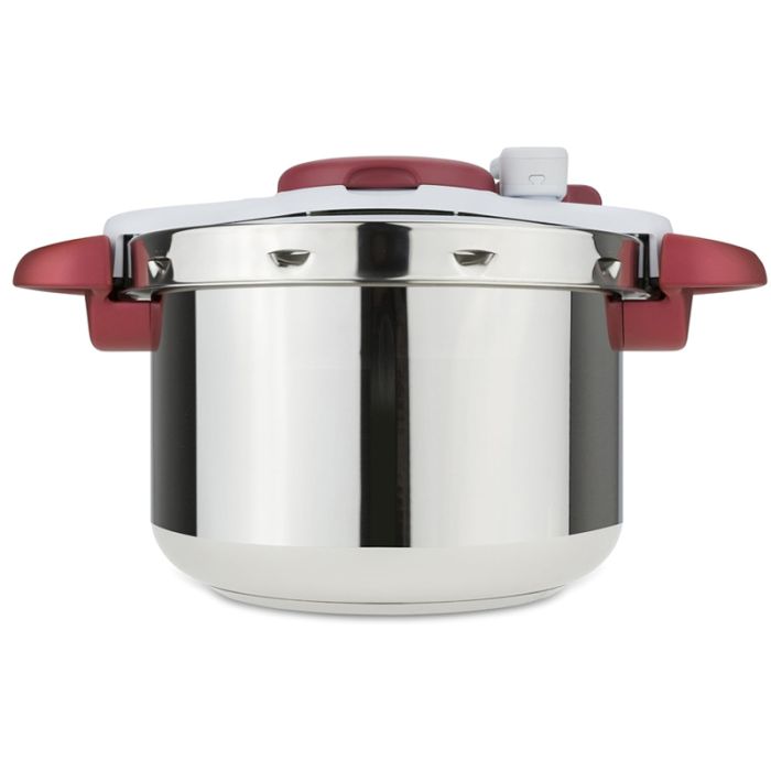 Cocotte Clipso TEFAL Minute Easy 6 Litres - Rouge & Blanc