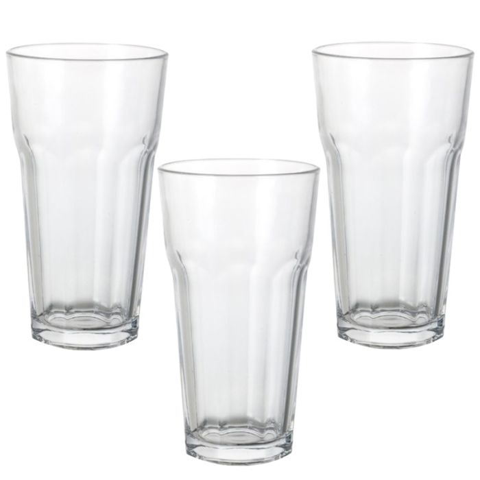 Coffret 3 Gobelets AZUR GLASS Tango - 28cl
