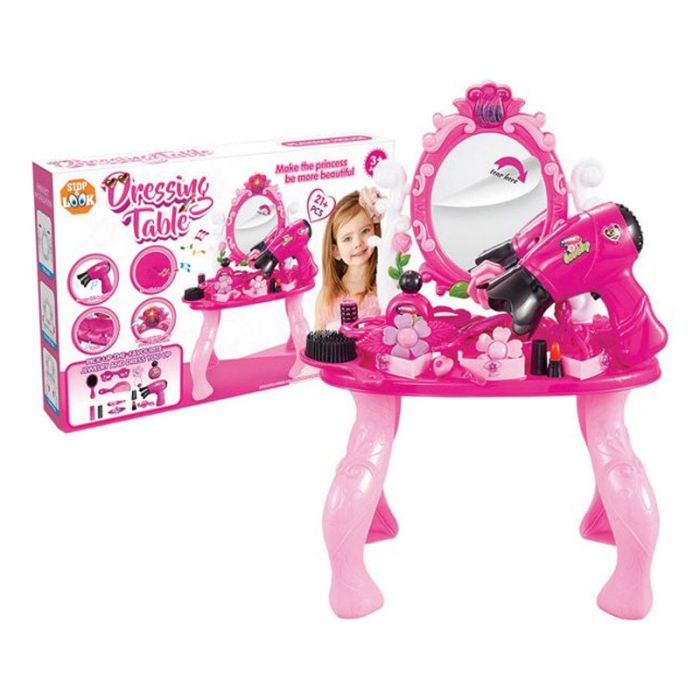 Coiffeuse Musicale Pour Enfants - Rose (6945450223101)