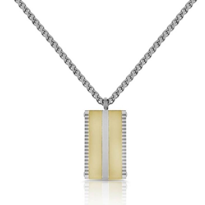 Collier Femme POLO SANTA BARBARA - Silver & Gold (SBJ-4-5001-3)