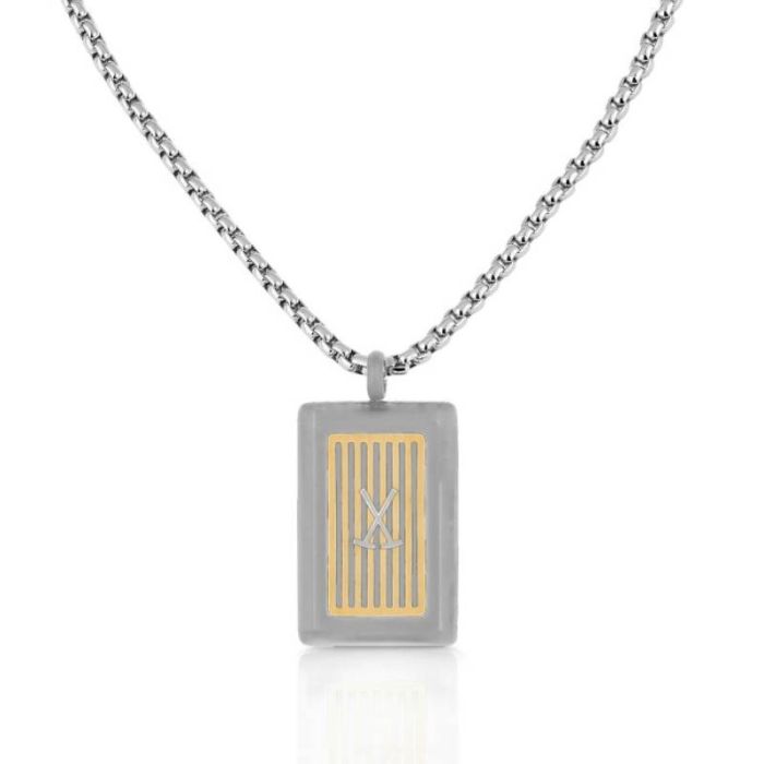 Collier Femme POLO SANTA BARBARA - Silver & Gold (SBJ-4-5004-3)