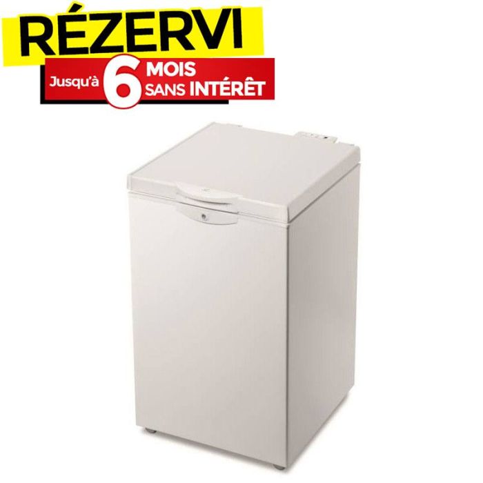 Congélateur Horizontal INDESIT OS140EX 170L - Blanc