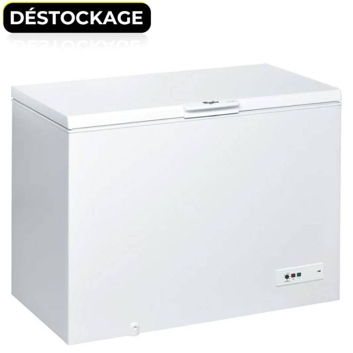 Congélateur Horizontal WHIRLPOOL CF430A-SIN 450 Litres - Blanc