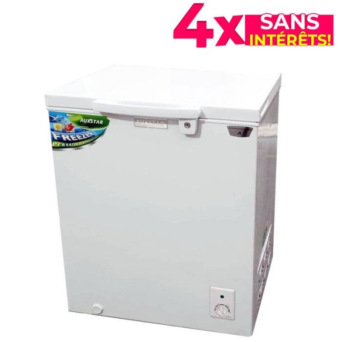 Congélateur Vertical AUXSTAR 151 L - Blanc