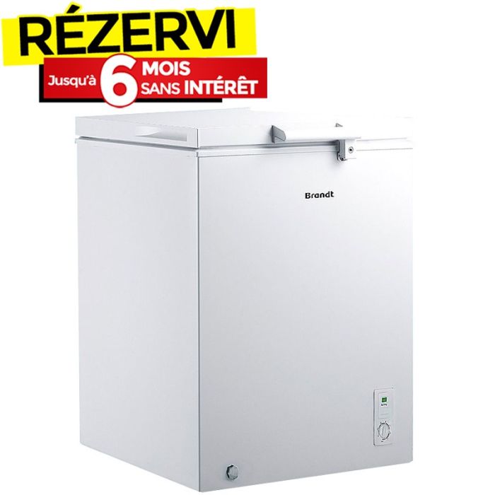 Congélateur Horizontal BRANDT BFK720MSW 200L - Blanc
