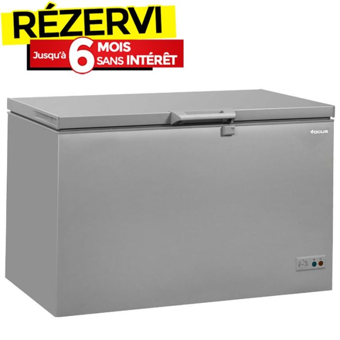 Congélateur Horizontal FOCUS FC4001X 407 Litres - Silver